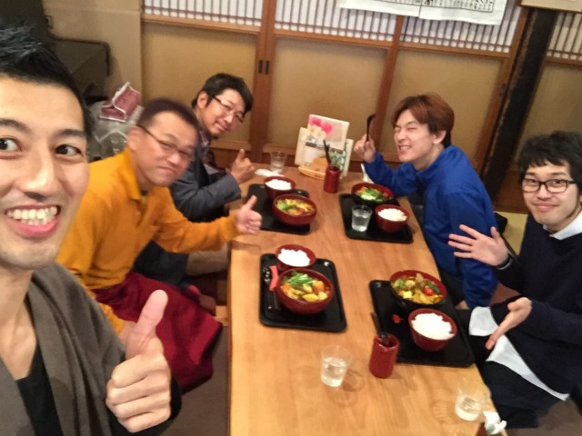 こしら師匠とともに