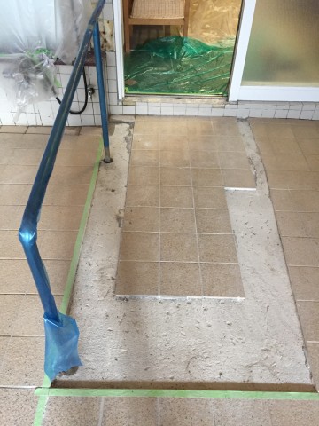 大浴場　スロープ