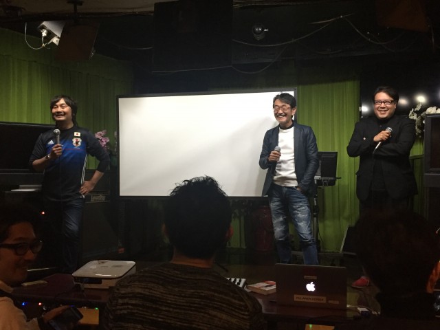 藤村先生とトークショー