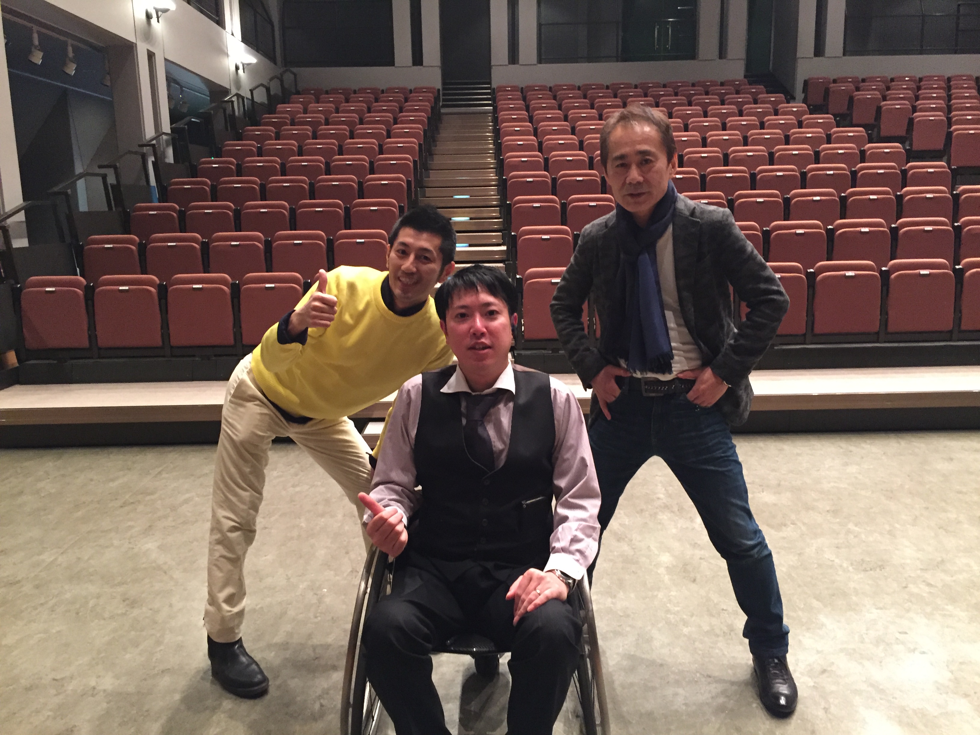 加藤健一さん、中村元さん