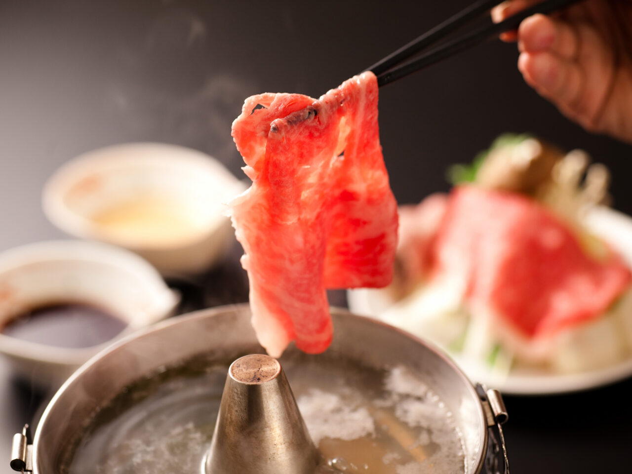 Shabu-Shabu vom Yonezawa-Rind