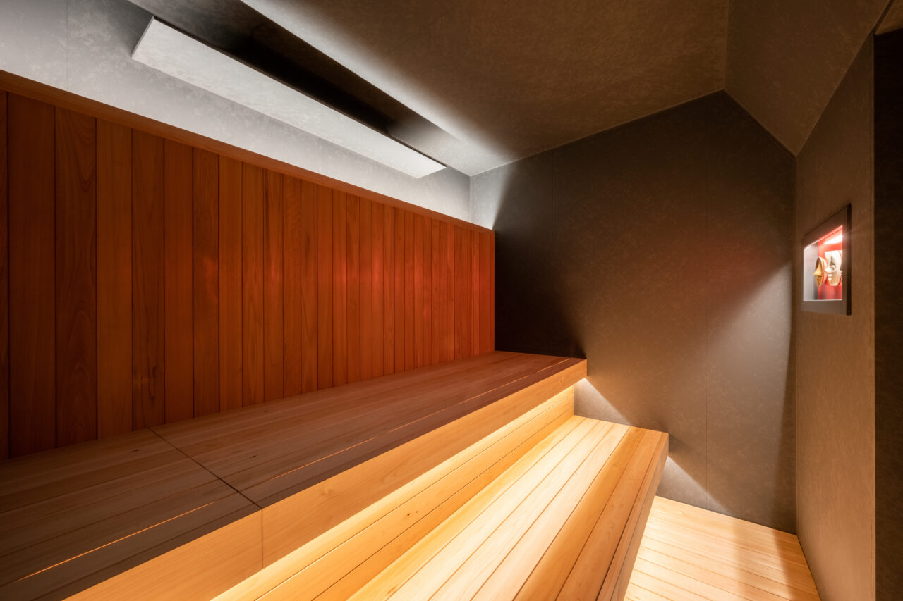 Sauna del grande bagno maschile