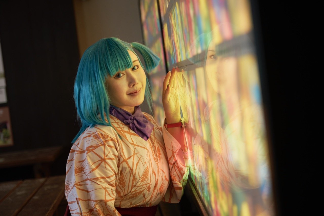 Im Yukata durch den Ort spazieren
